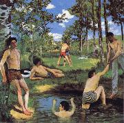 Frederic Bazille Bathers oil on canvas